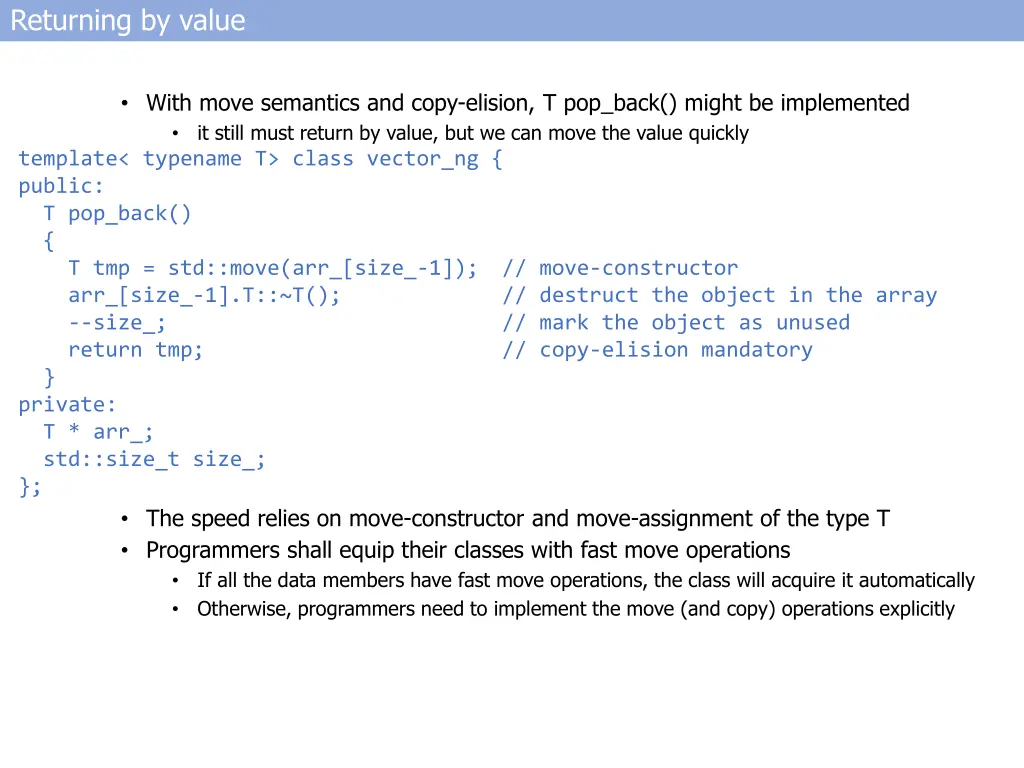 returning by value 1