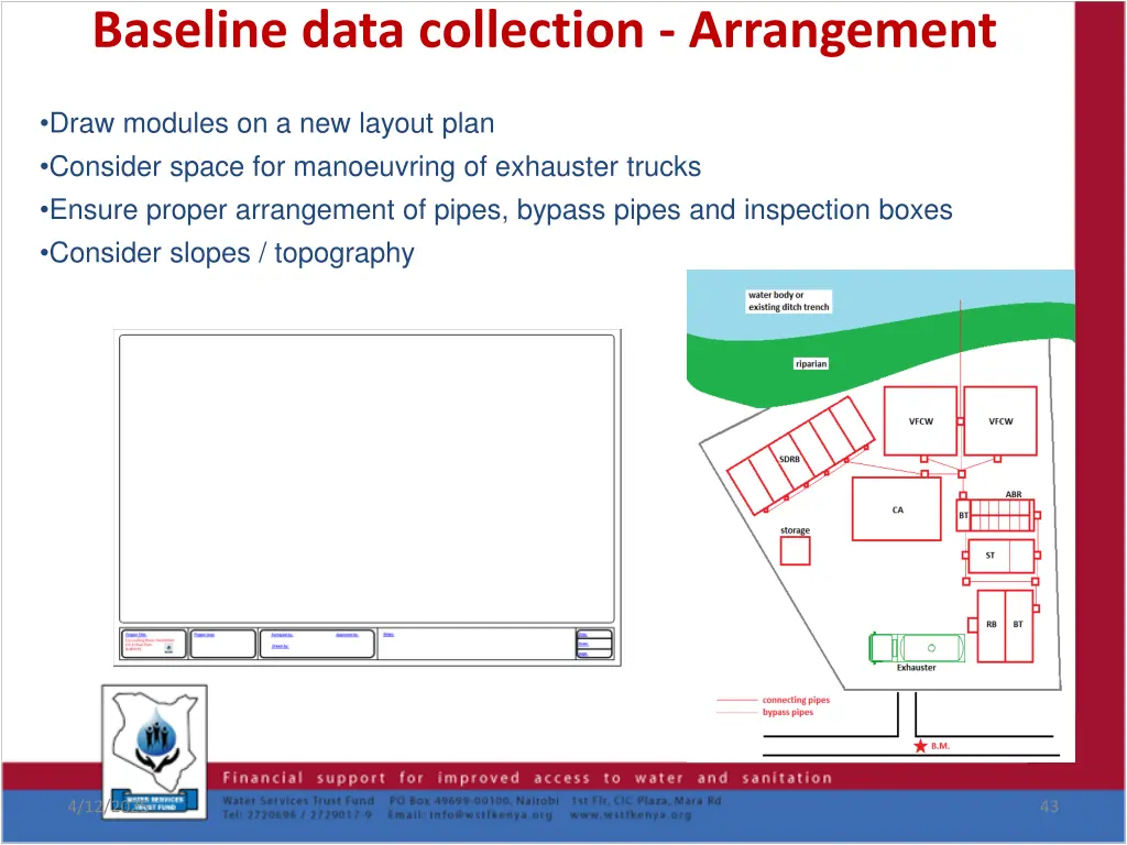 baseline data collection arrangement