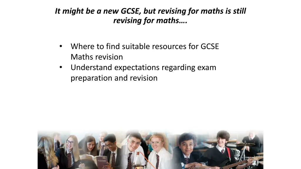 it might be a new gcse but revising for maths