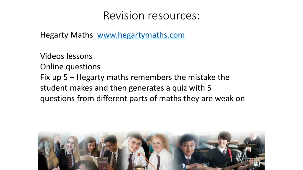 revision resources 1