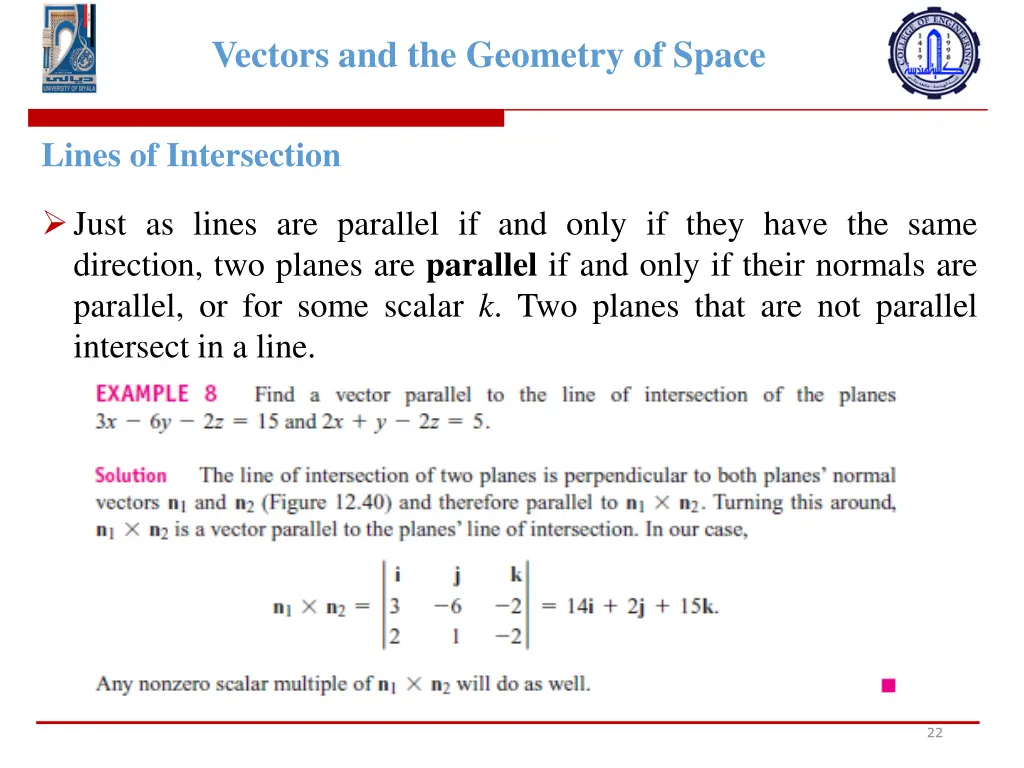 vectors and the geometry of space 20