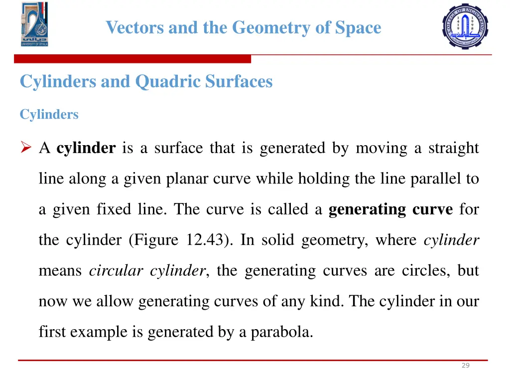 vectors and the geometry of space 27
