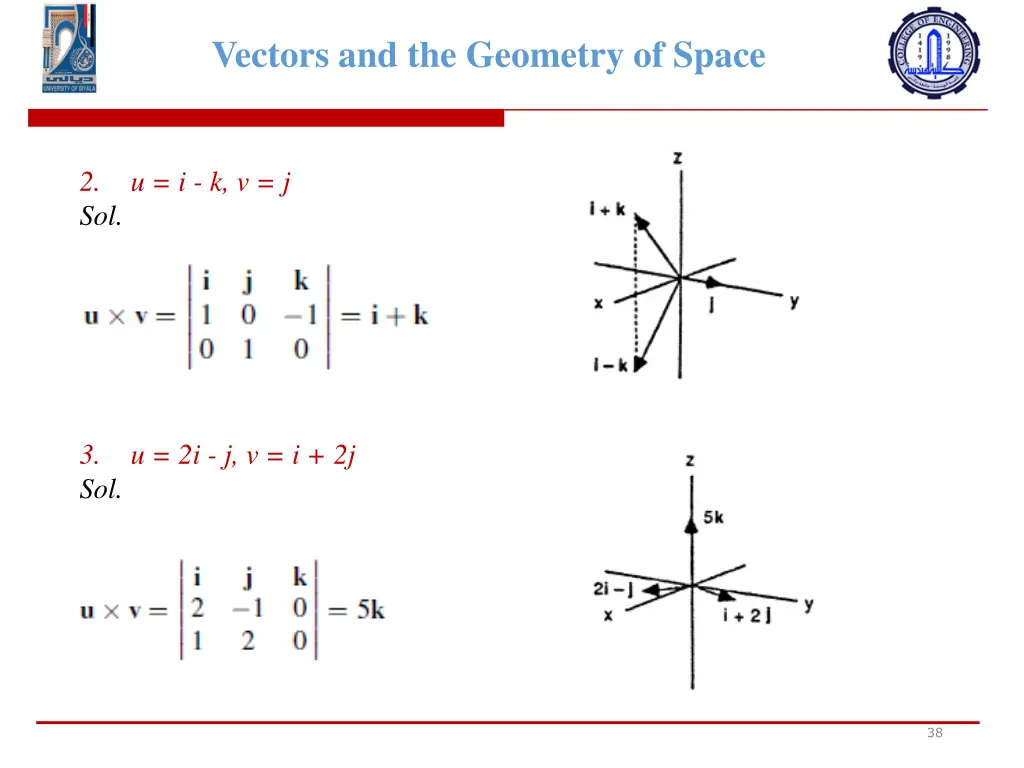 vectors and the geometry of space 36
