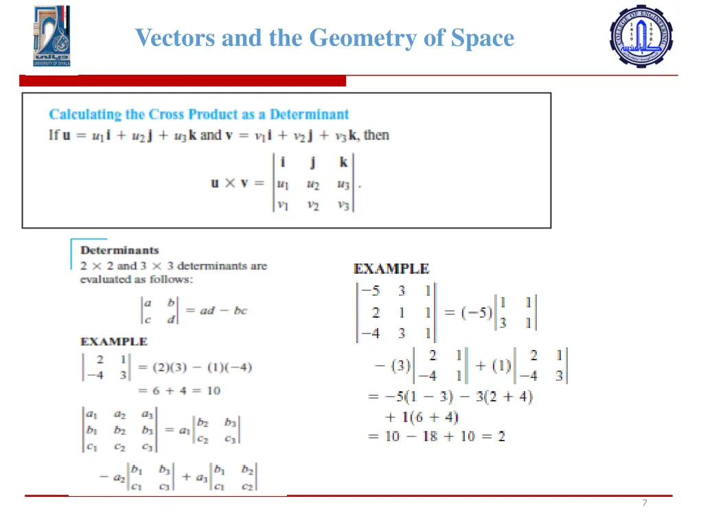 vectors and the geometry of space 5