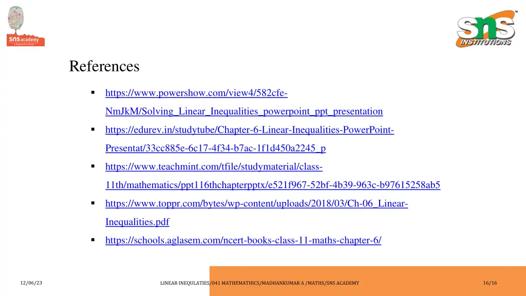 references