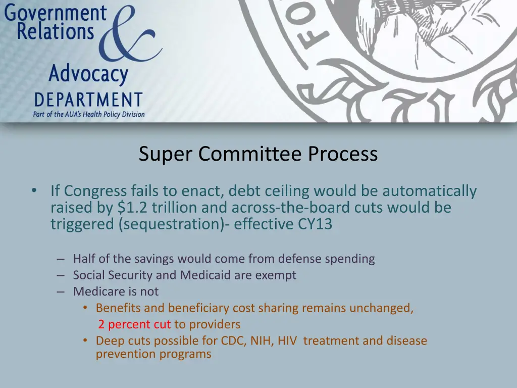 super committee process 1