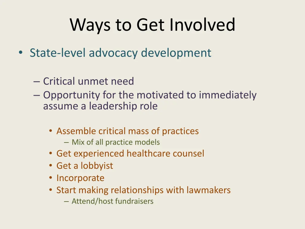 ways to get involved 2