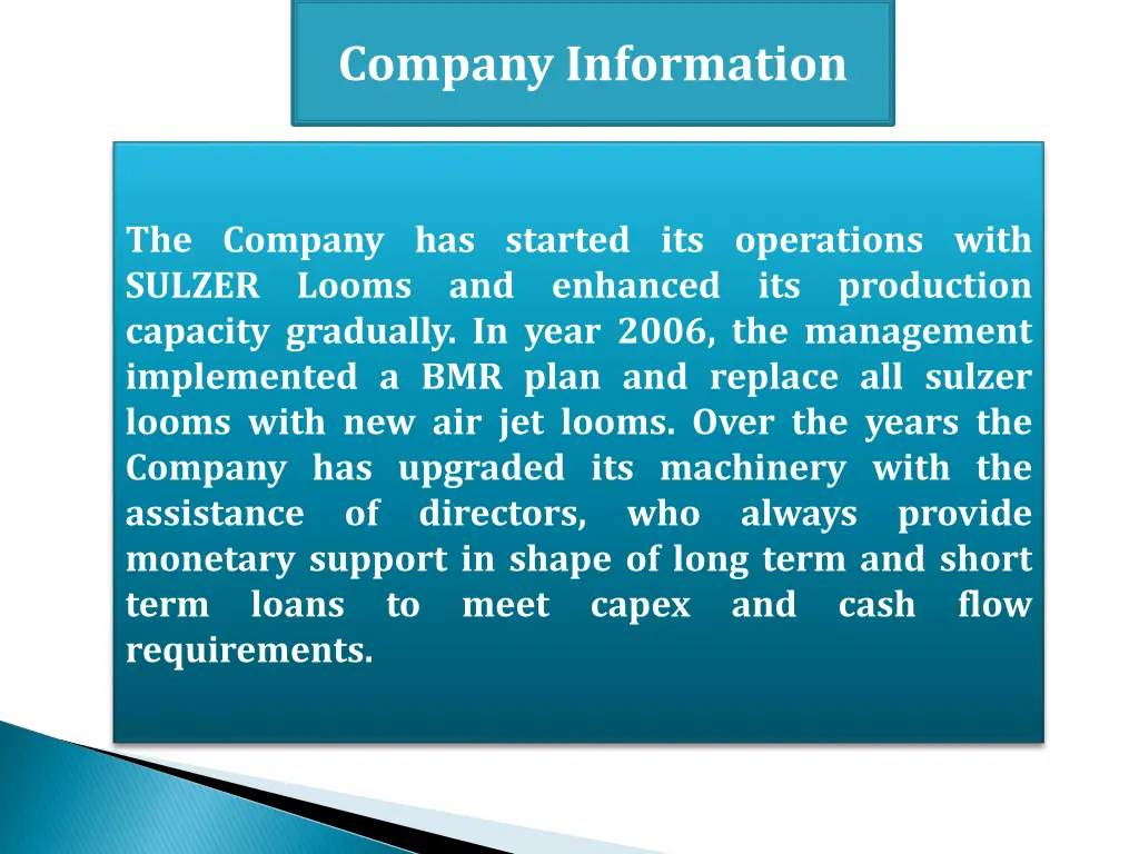 company information 2