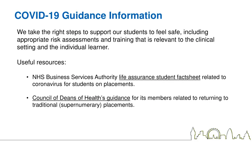 covid 19 guidance information