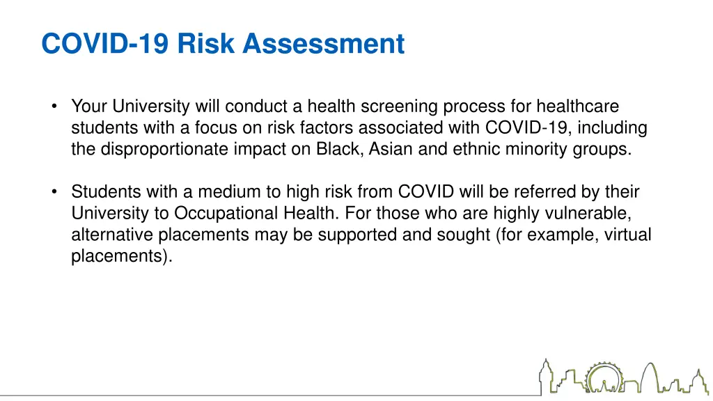 covid 19 risk assessment