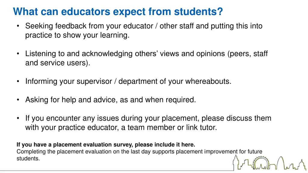 what can educators expect from students seeking