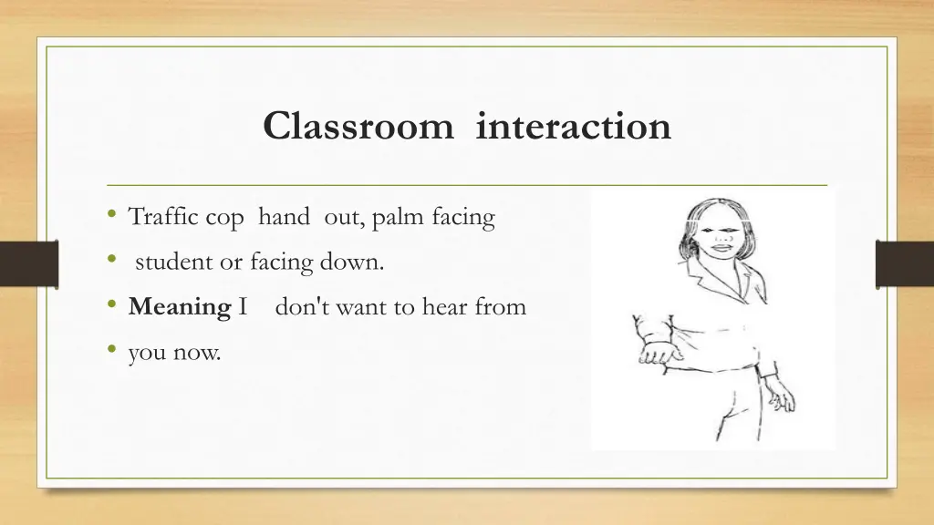 classroom interaction 8