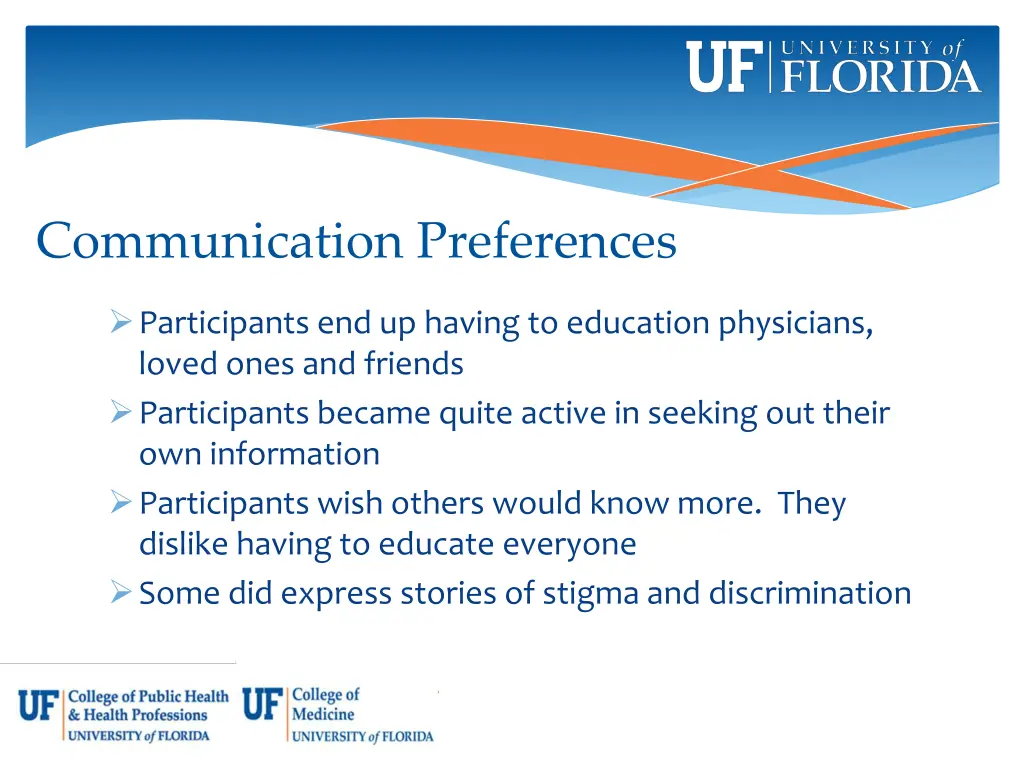 communication preferences