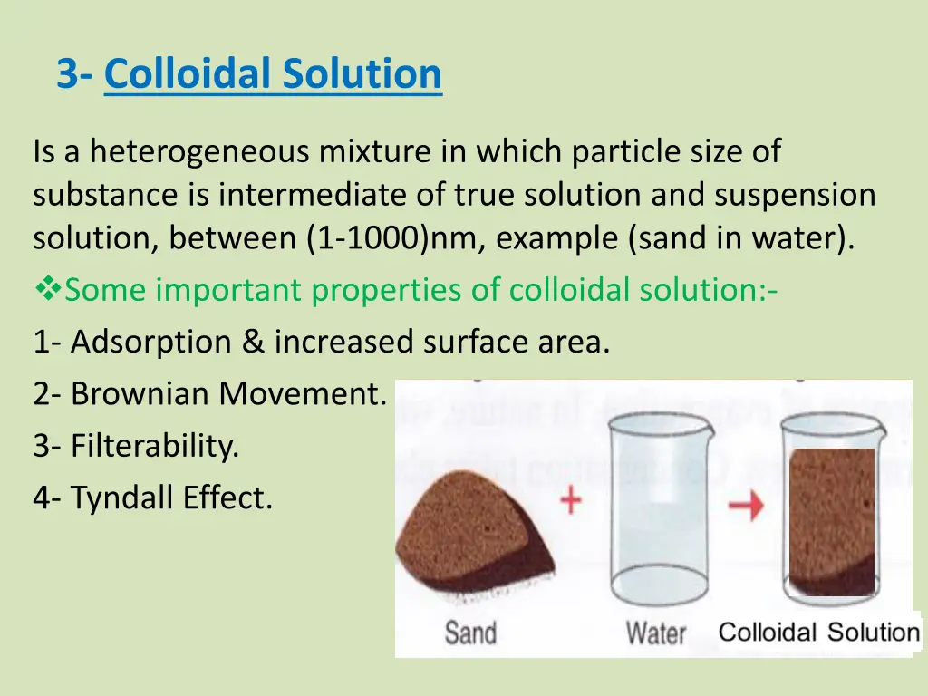 3 colloidal solution