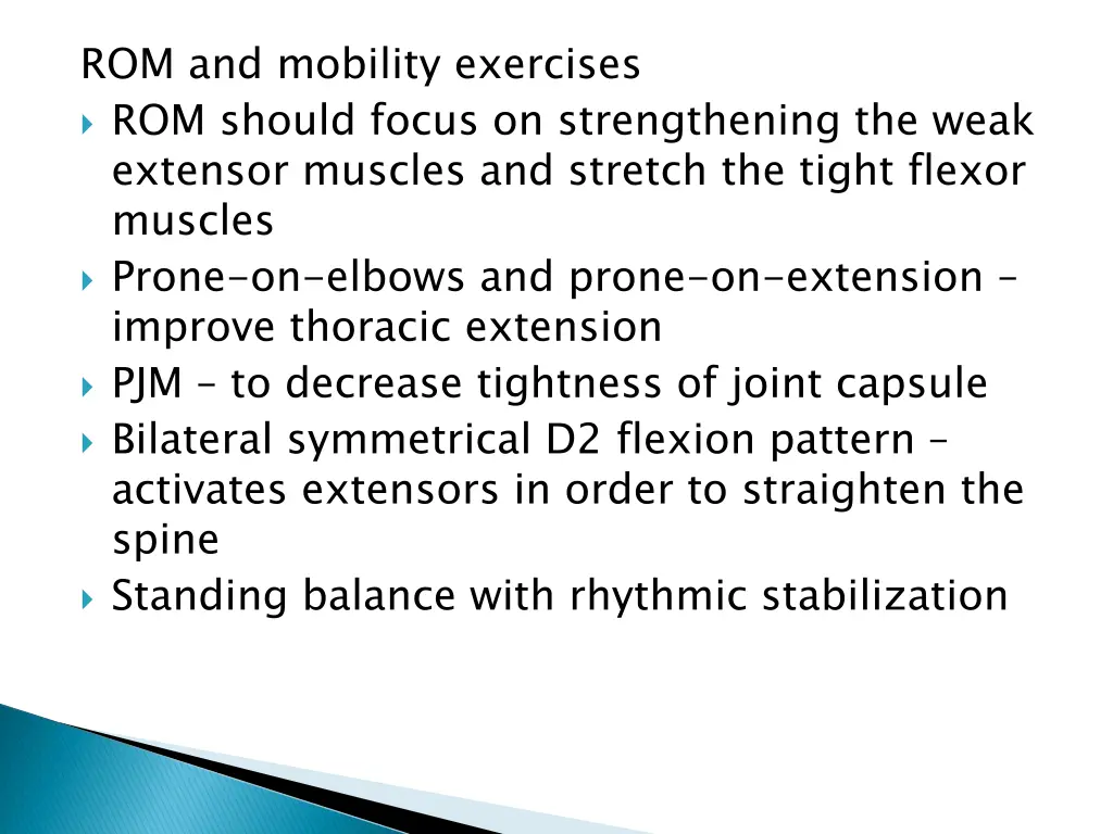 rom and mobility exercises rom should focus