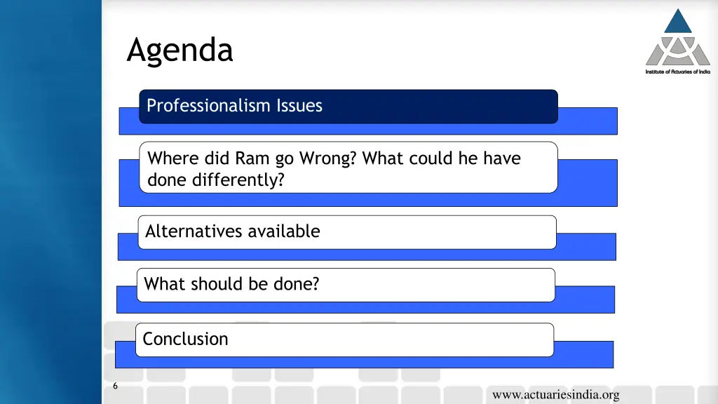 agenda 1