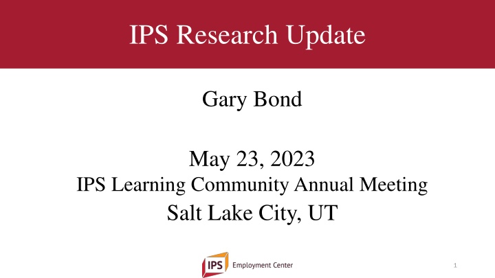ips research update