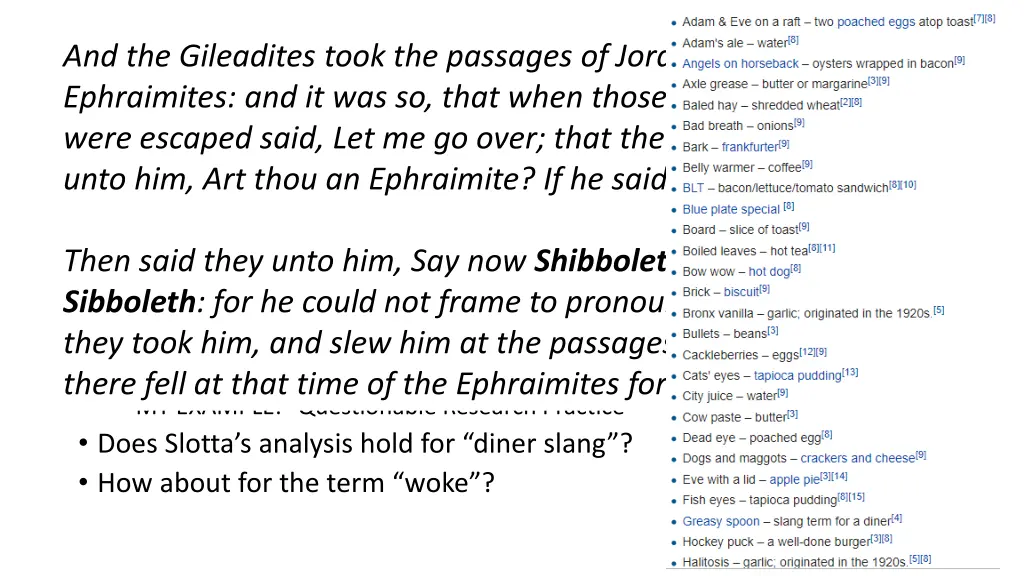 and the gileadites took the passages of jordan