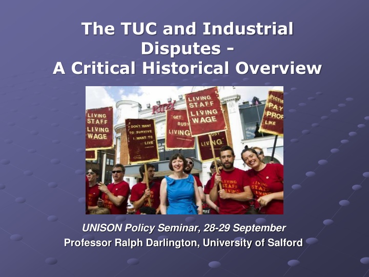 the tuc and industrial disputes a critical