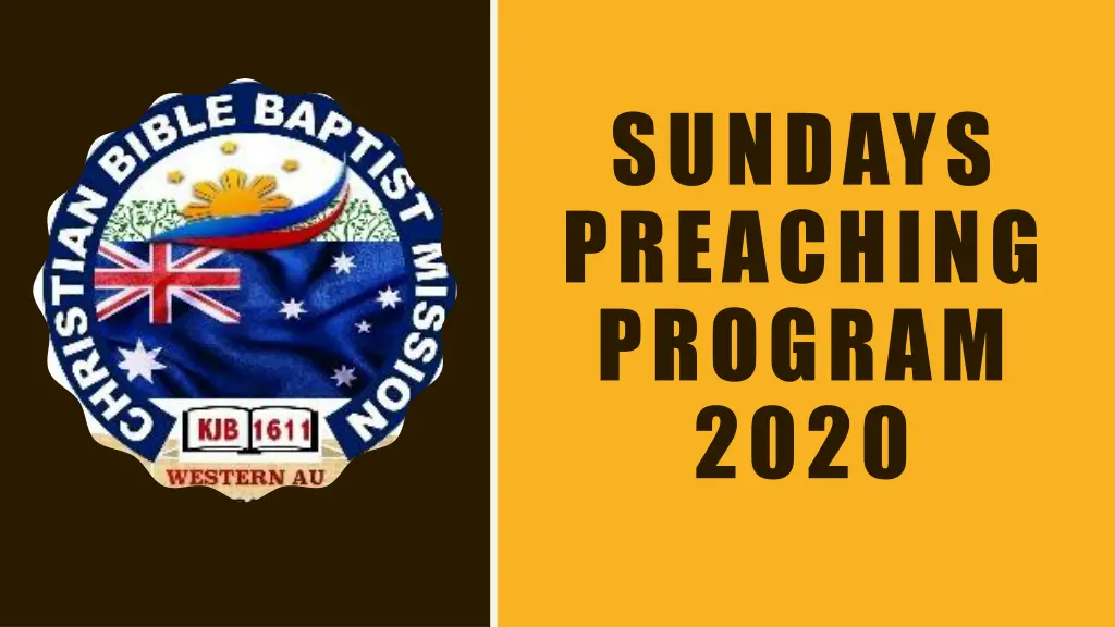 sundays preaching program 2020