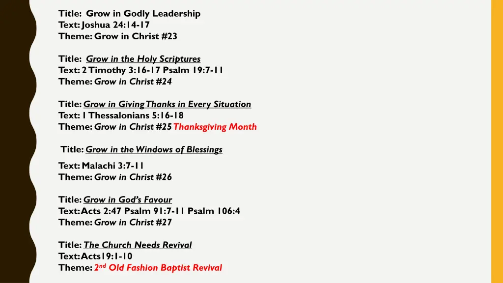 title grow in godly leadership text joshua