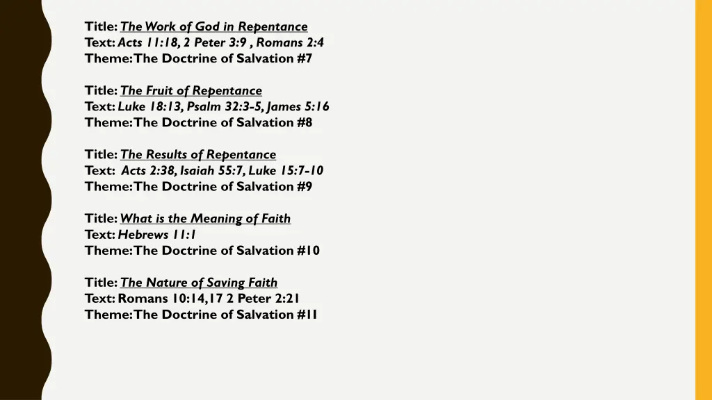 title the work of god in repentance text acts