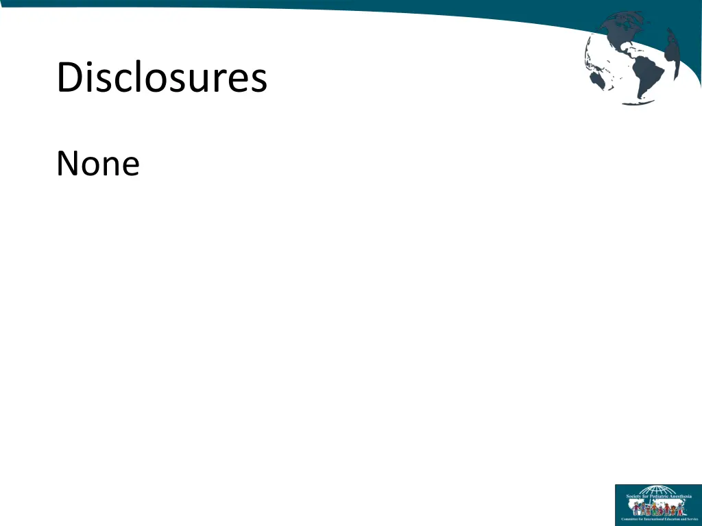 disclosures