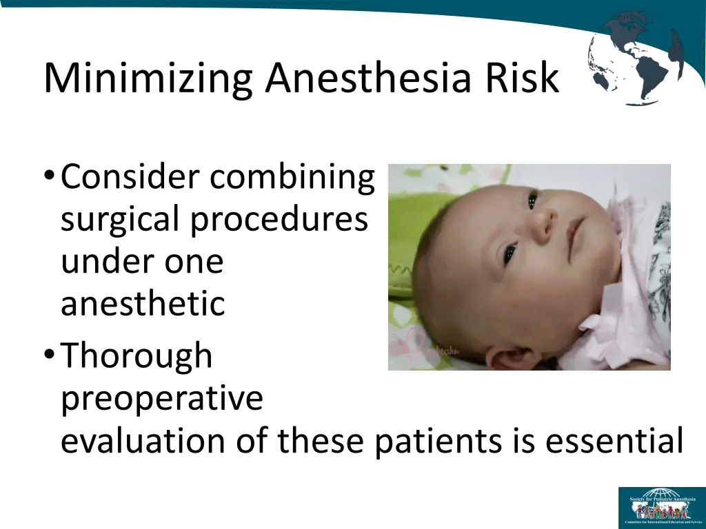 minimizing anesthesia risk