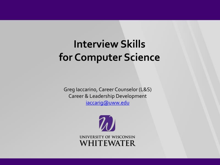 interview skills for computer science