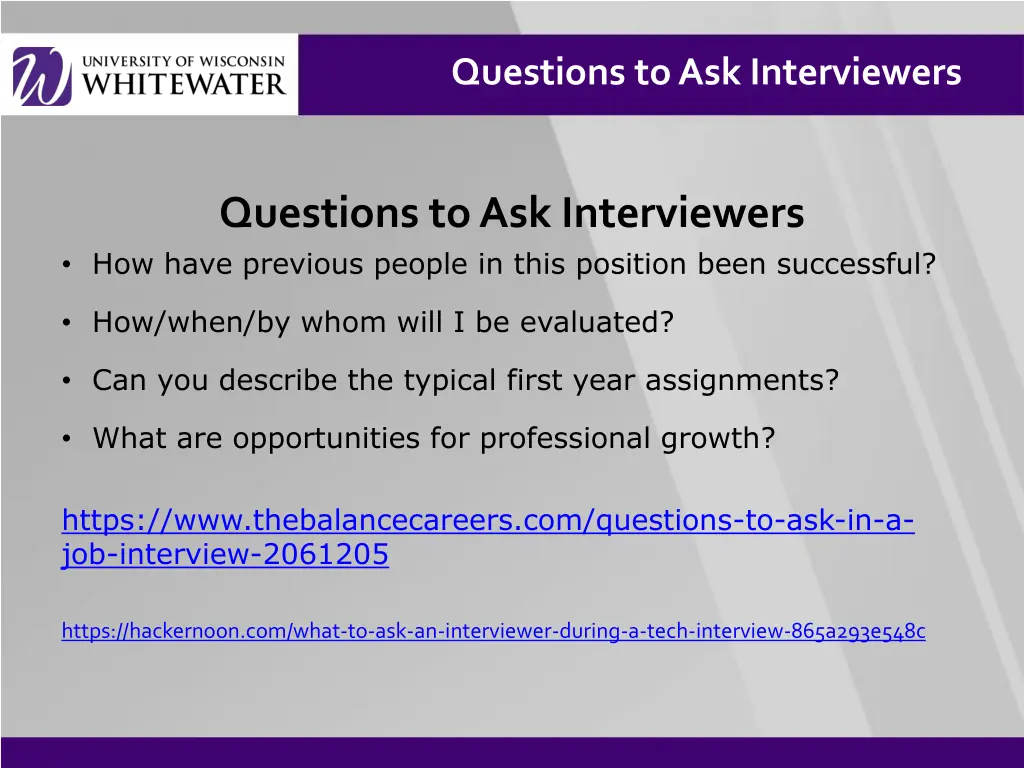 questions to ask interviewers 1