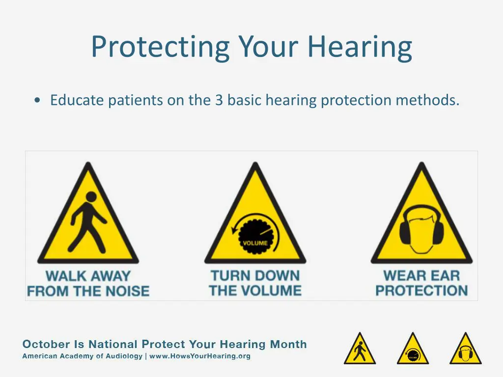 protecting your hearing