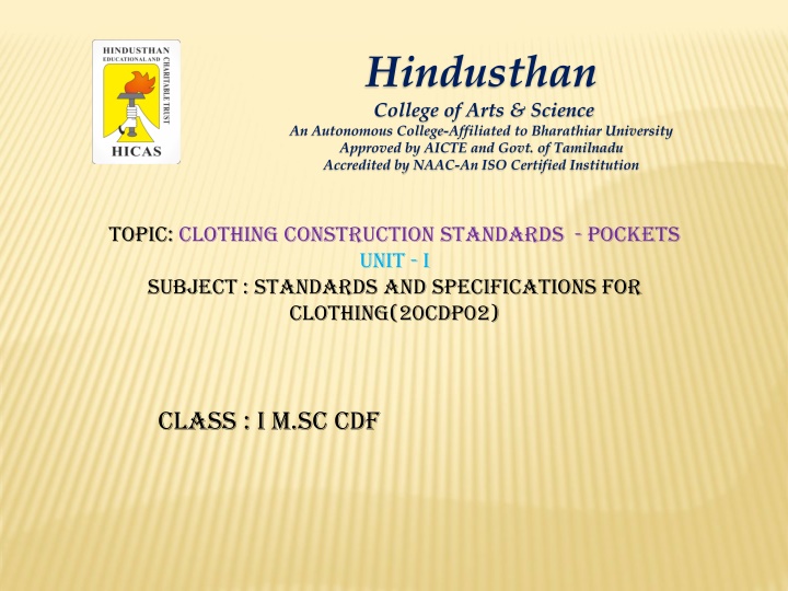 hindusthan college of arts science an autonomous