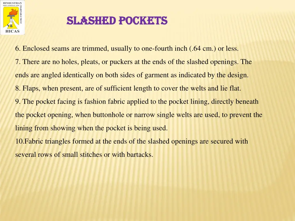 slashed slashed pockets 2