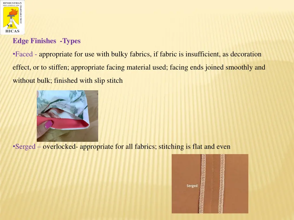 edge finishes types 2