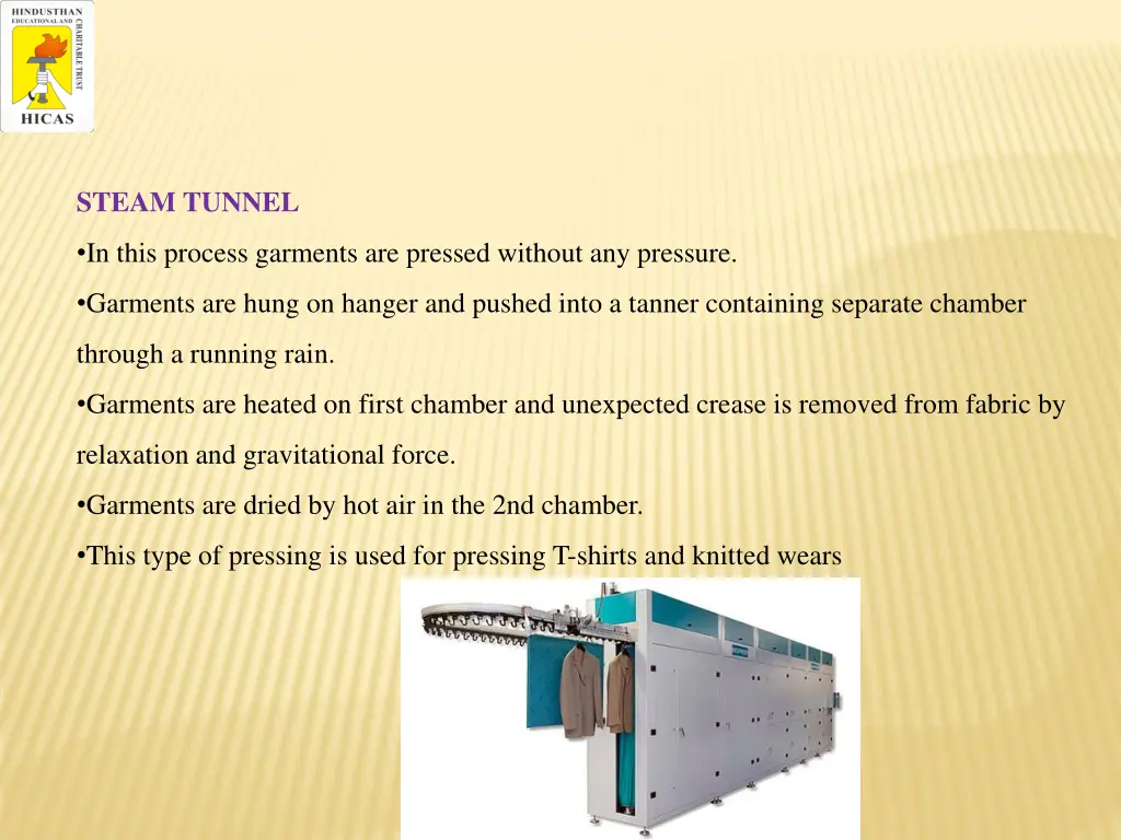 steam tunnel