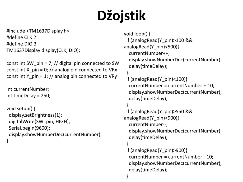 d ojstik