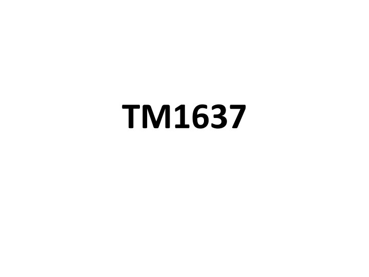 tm1637
