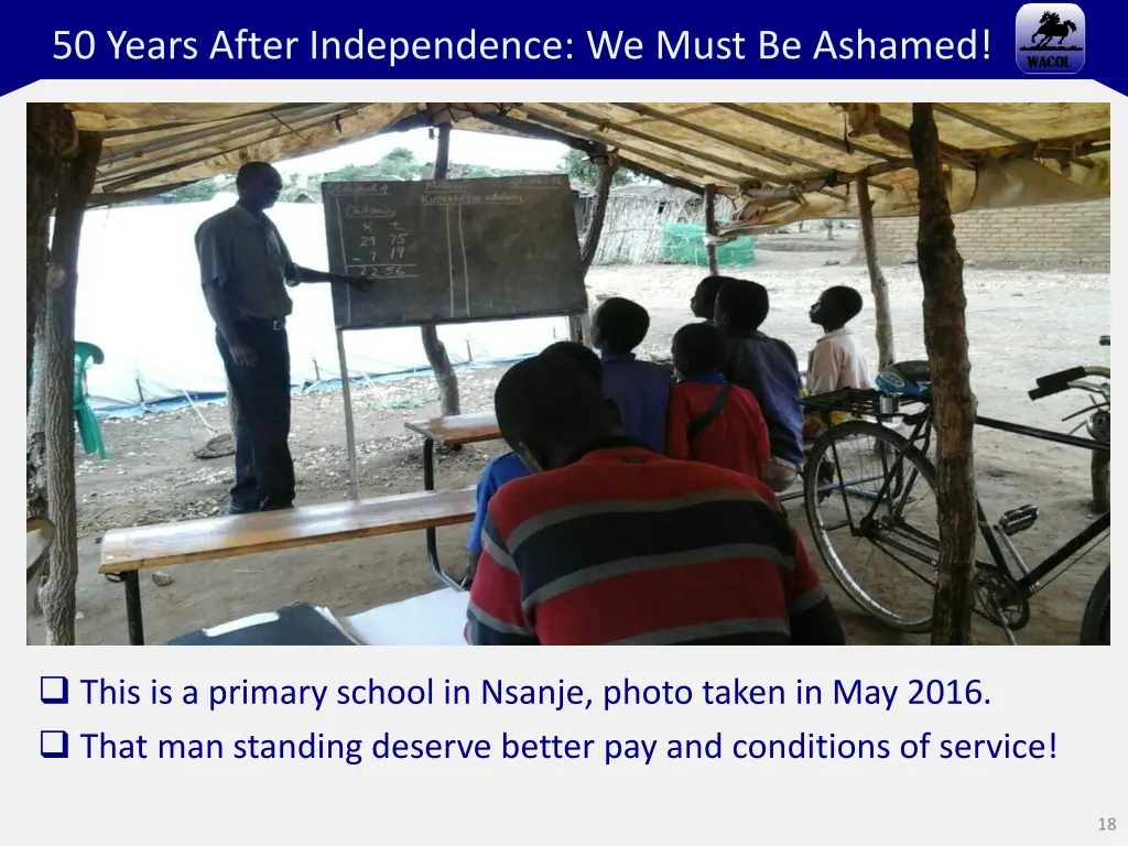 50 years after independence we must be ashamed 2