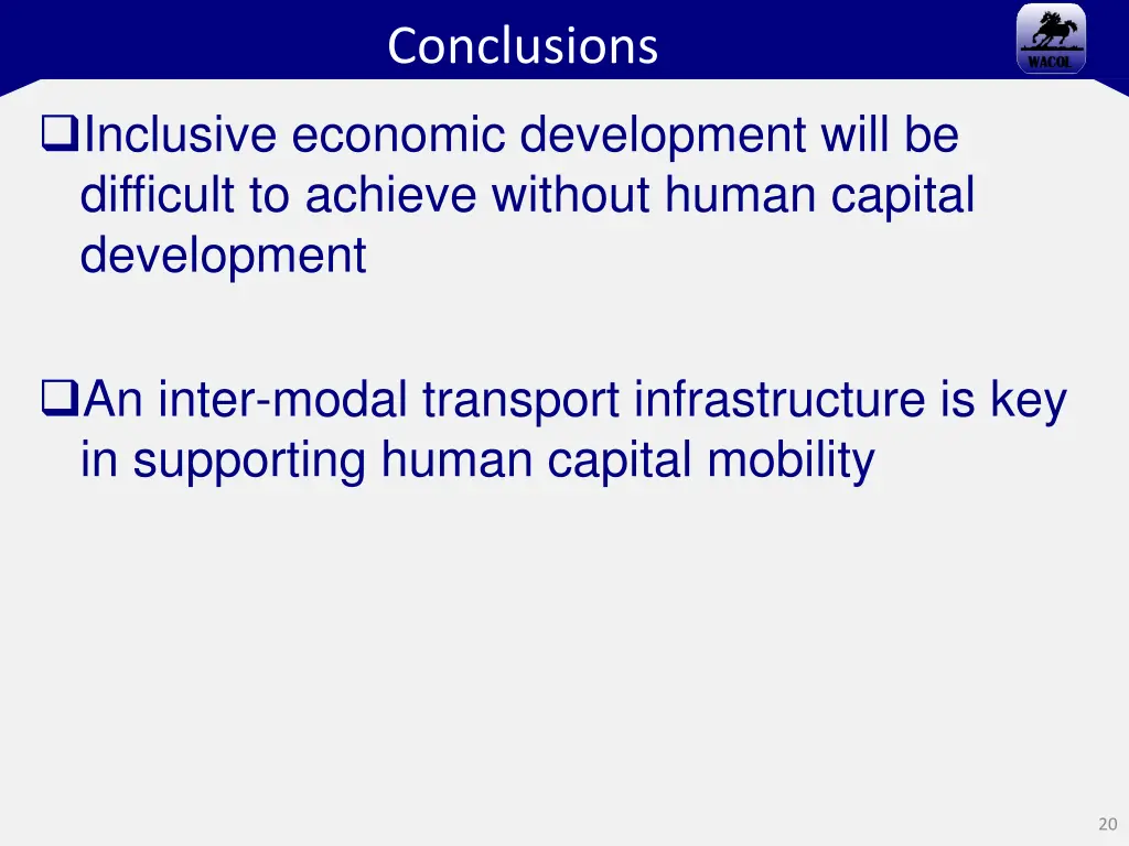 conclusions