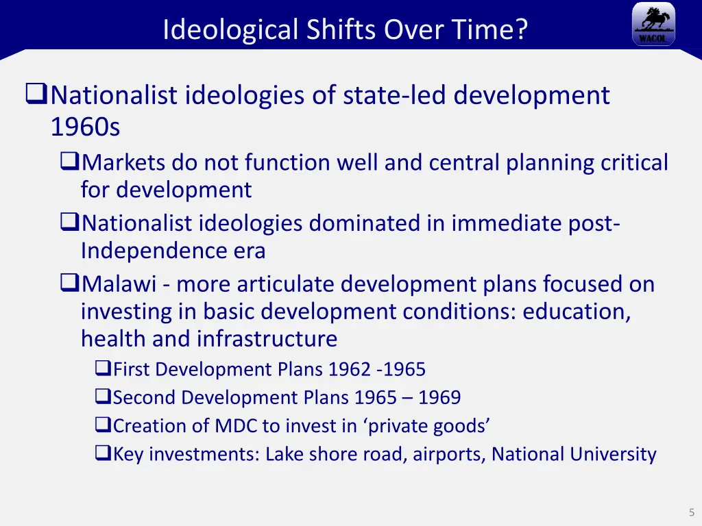 ideological shifts over time