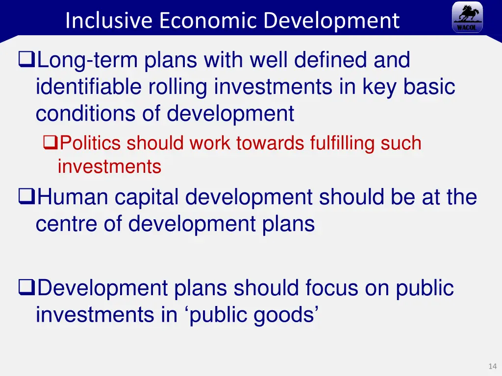 inclusive economic development