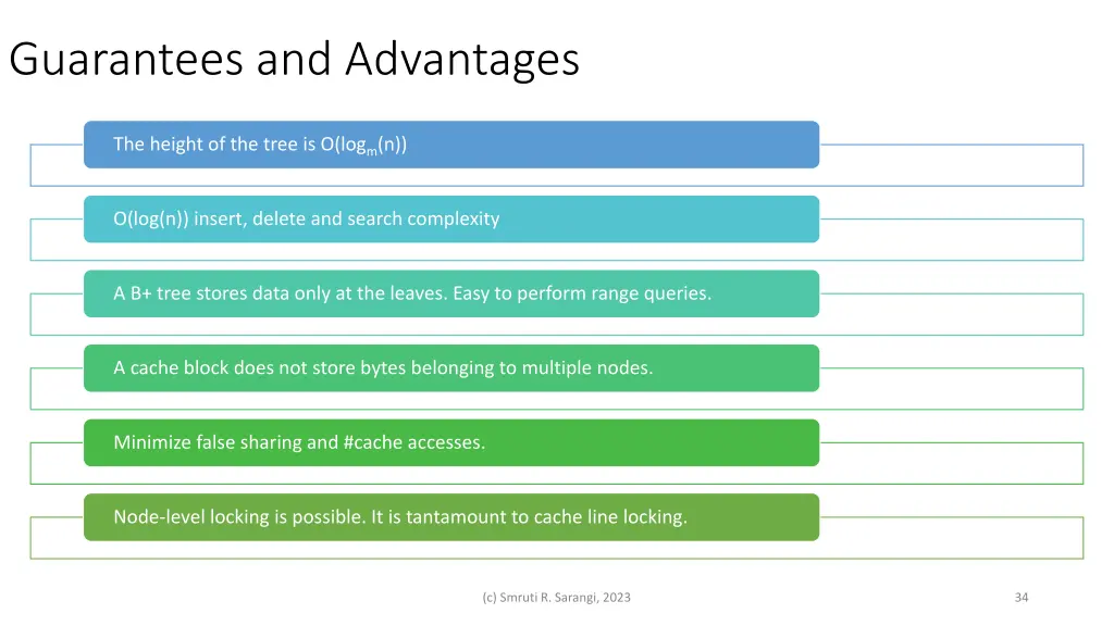 guarantees and advantages