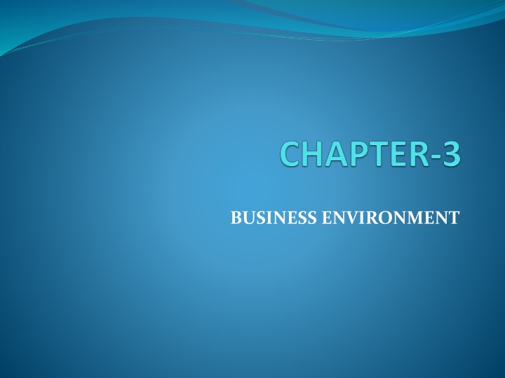business environment