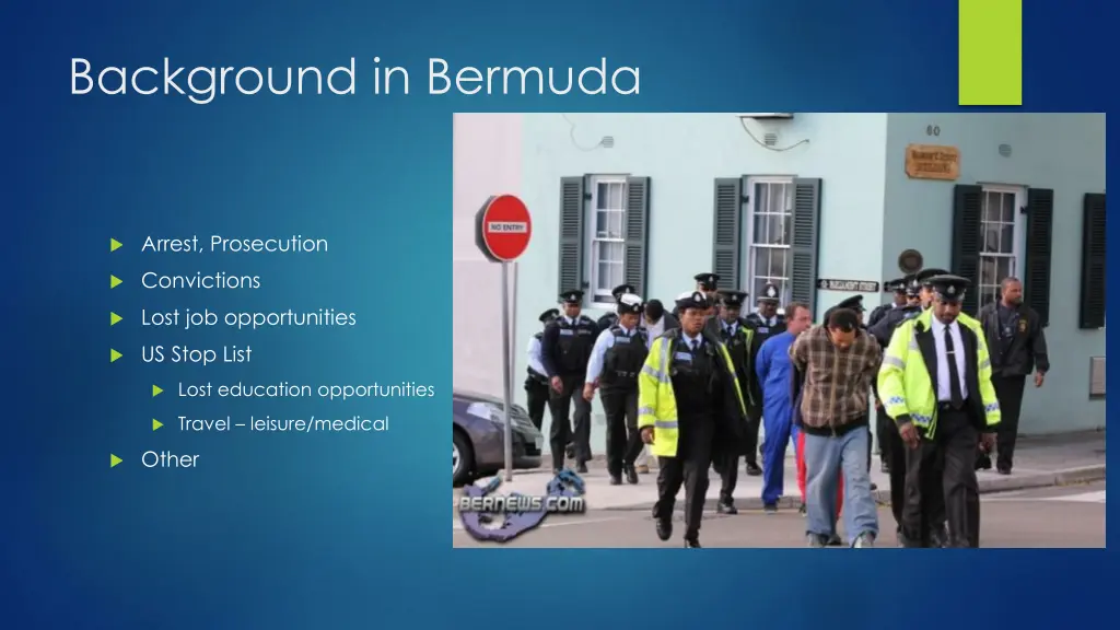 background in bermuda