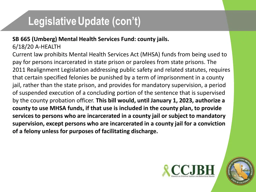 legislative update con t 2