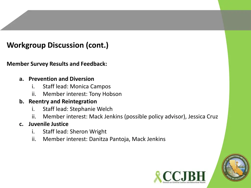 workgroup discussion cont 4
