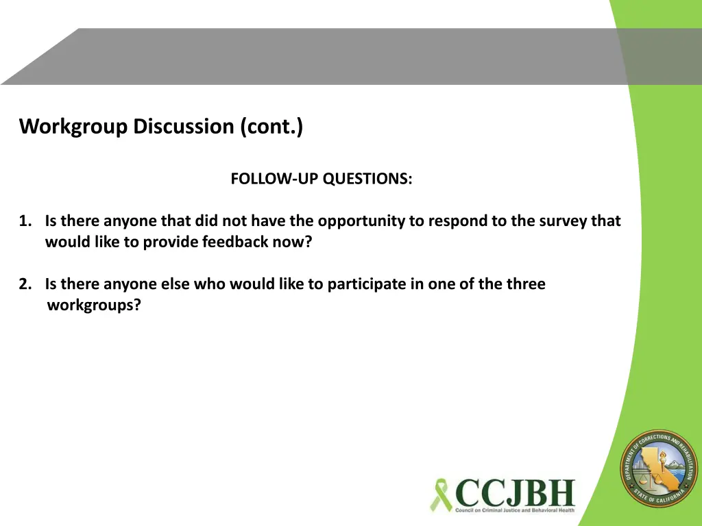workgroup discussion cont 5