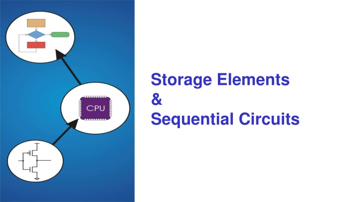 storage elements sequential circuits