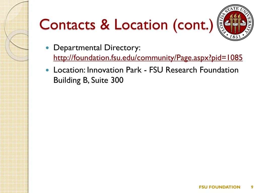 contacts location cont