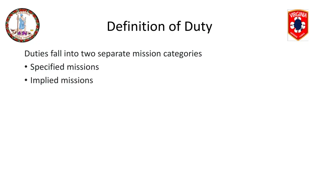 definition of duty